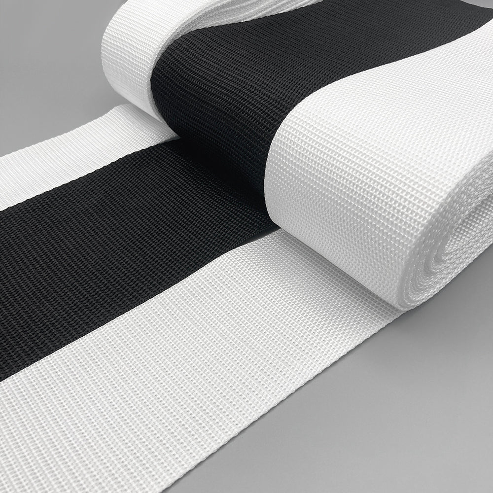 Polypro Webbing - B&W