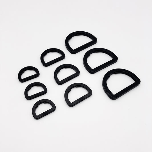 Nylon Notched D Rings