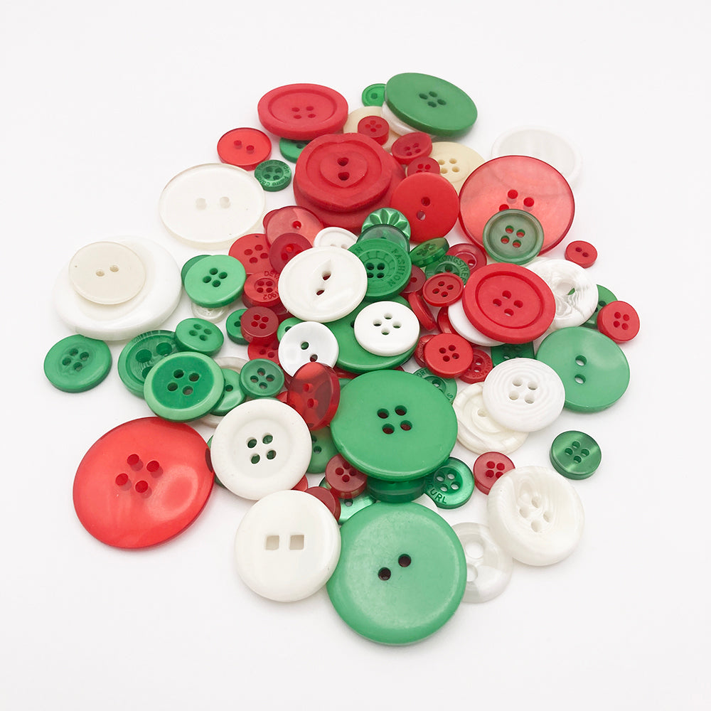 Christmas Button Mix