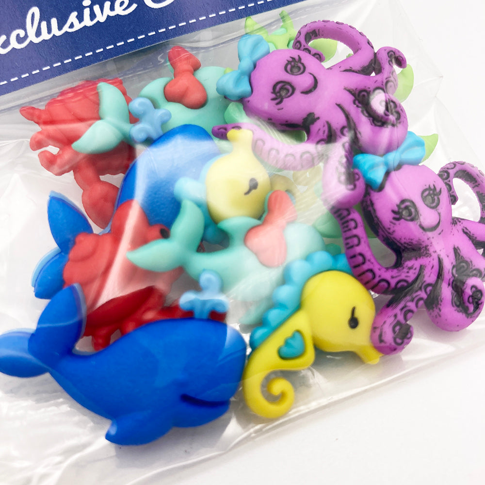 Under The Sea Buttons