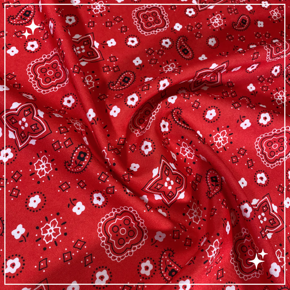 Bandana Print Fabric