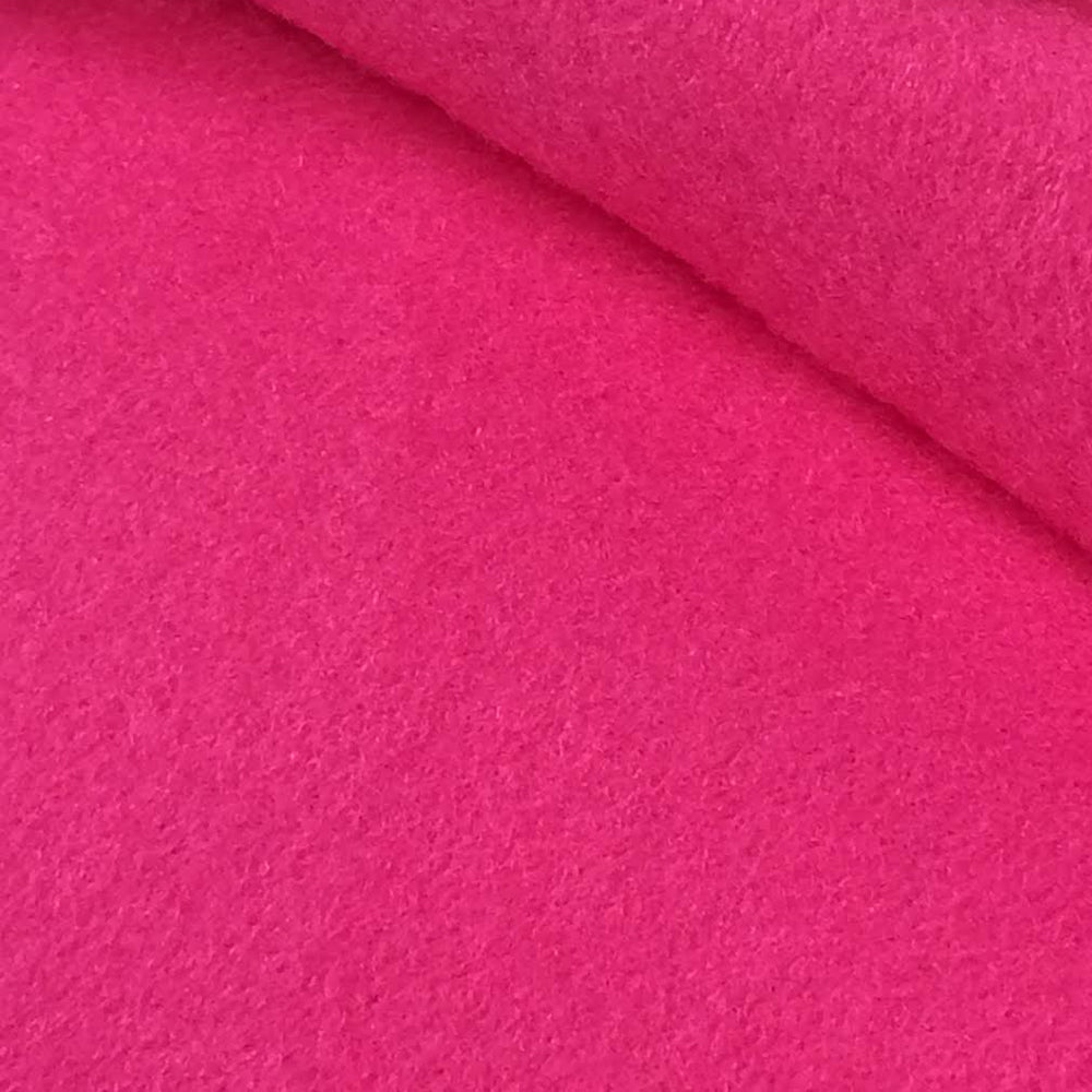 72" Fuchsia Felt Fabric