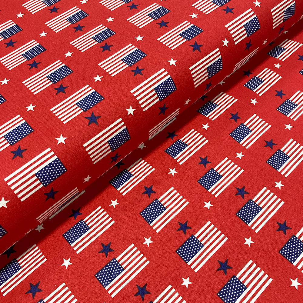 Cotton Patriotic Prints - Modern