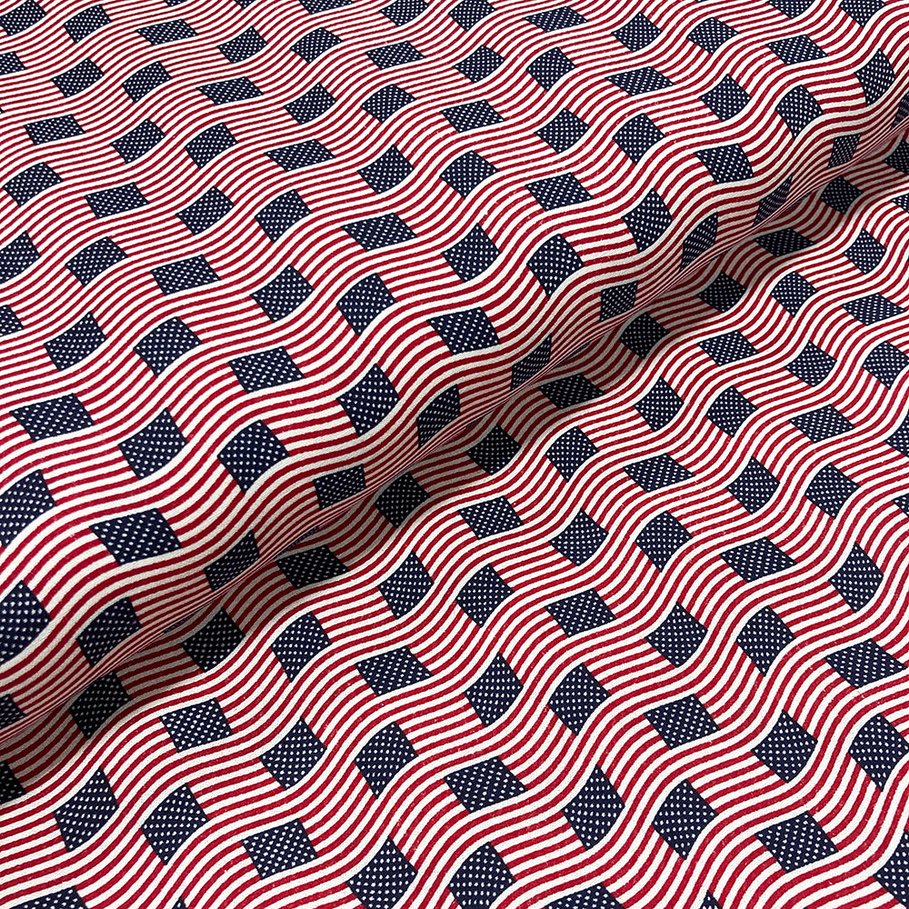 Cotton Patriotic Prints - Modern