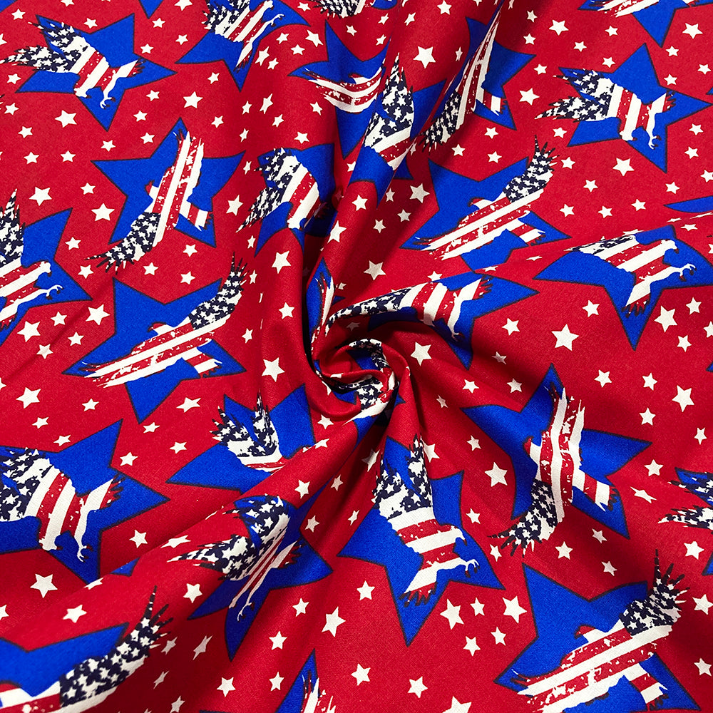 Cotton Patriotic Prints - Bolds