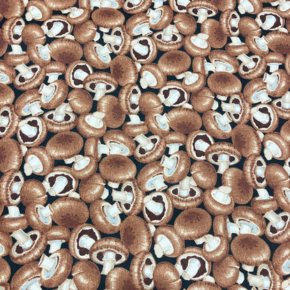 Tossed Mushroom Fabric
