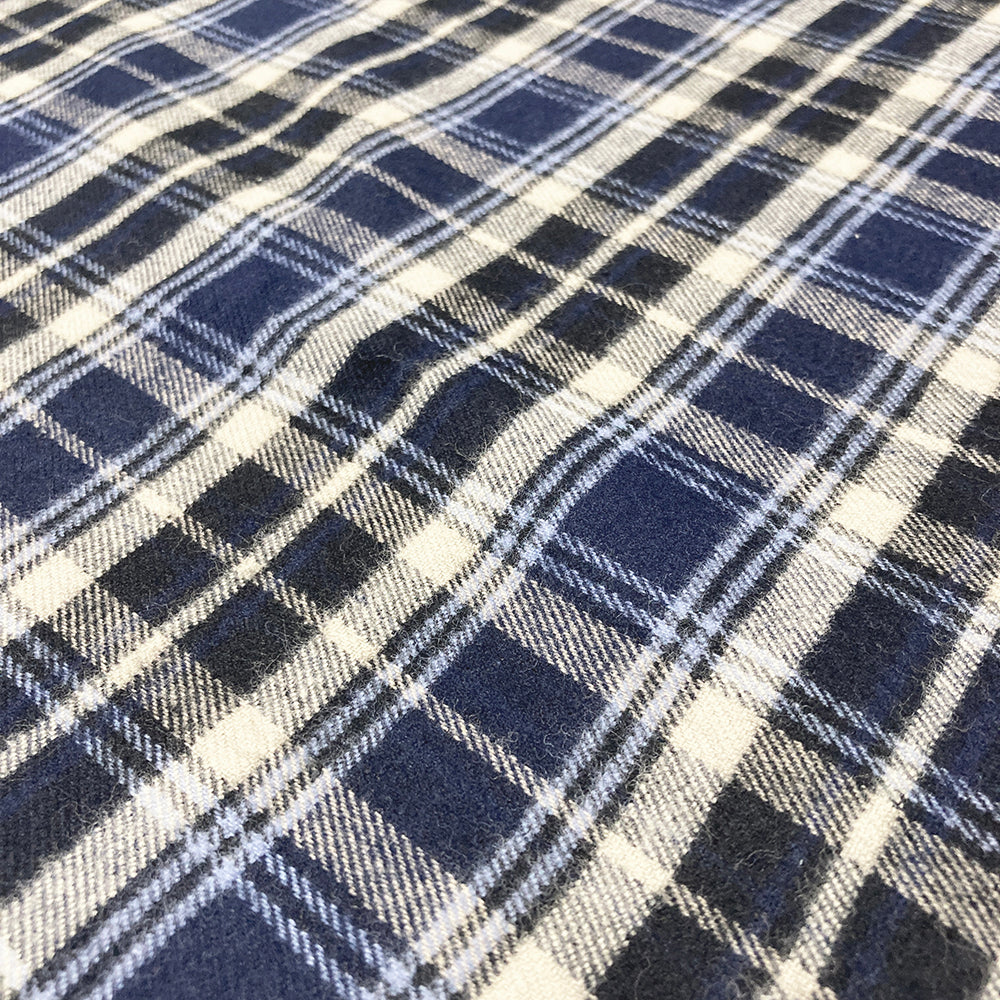 Black & Blue Plaid Flannel