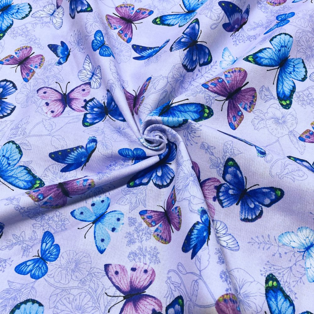 Butterflies on Lilac