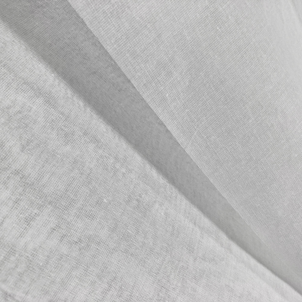 White Cotton Organdy