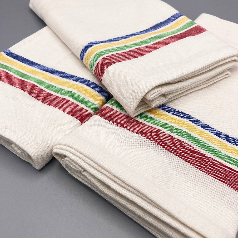 Retro Striped Towels