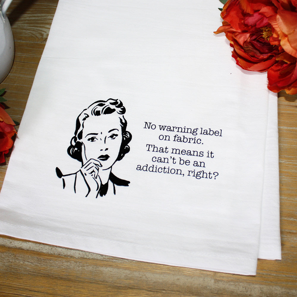 Screen Printed Kitchen Towel