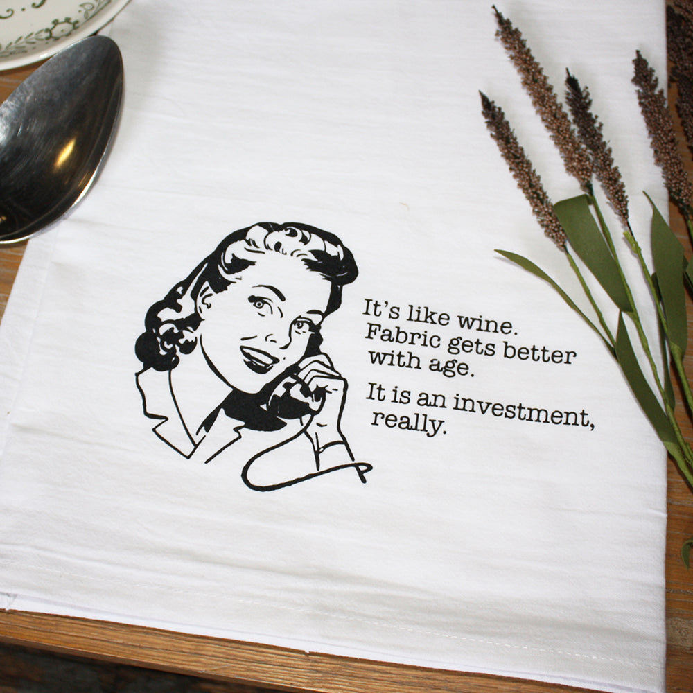 Screen Printed Kitchen Towel