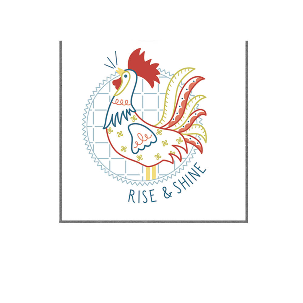Embroidered Kitchen Towel
