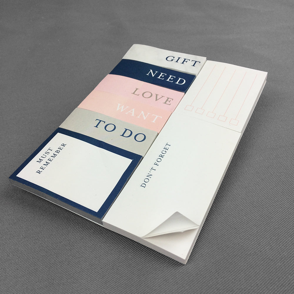 To-Do Sticky Pad Set