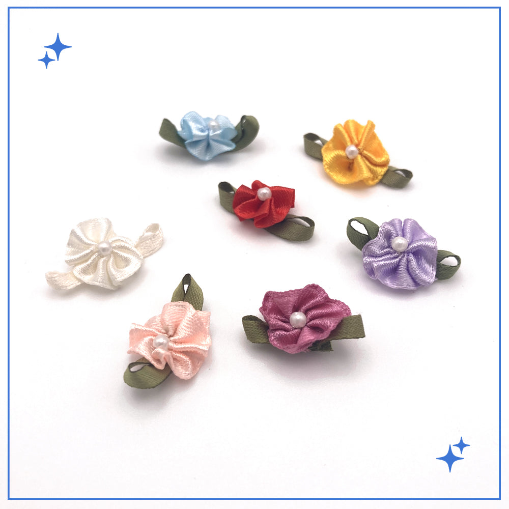 Swirly Flower Bows