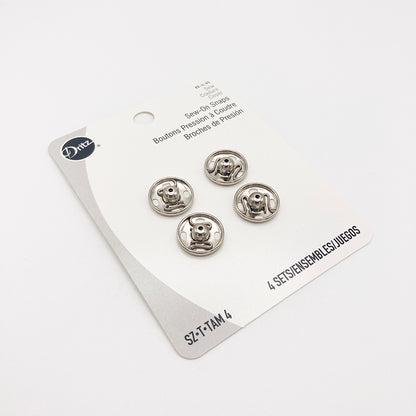 #4 Sew-On Snap Fasteners