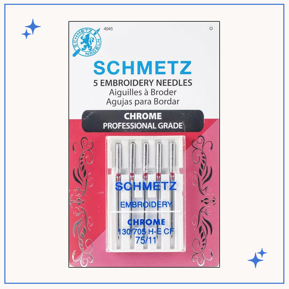 Schmetz Chrome Machine Needles