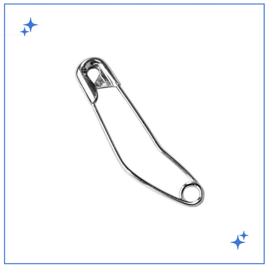 Bulk Safety Pins - Curved Quilting