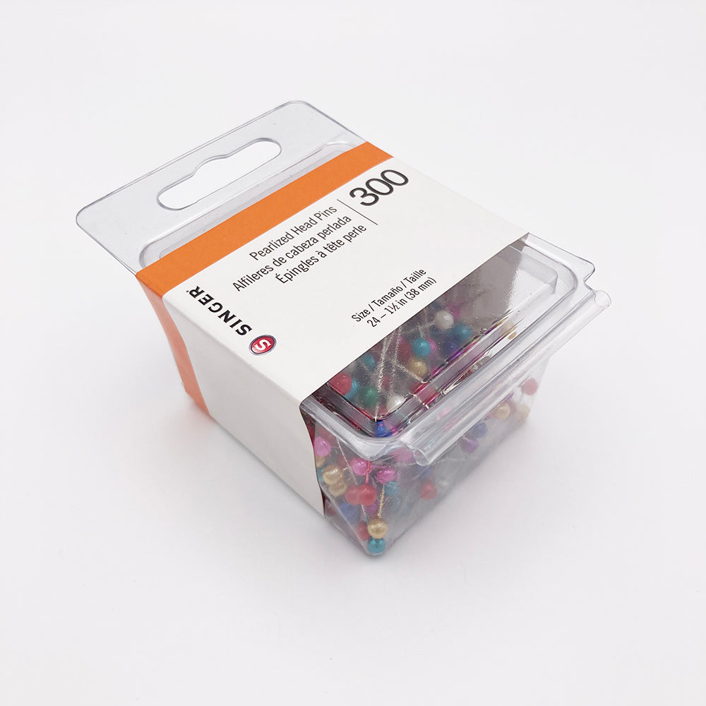 Pearlized Head Pins (3 pack)