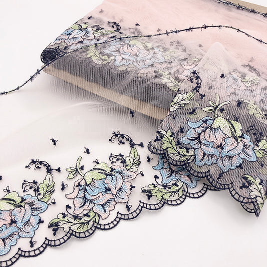 Embroidered Tulle Lace