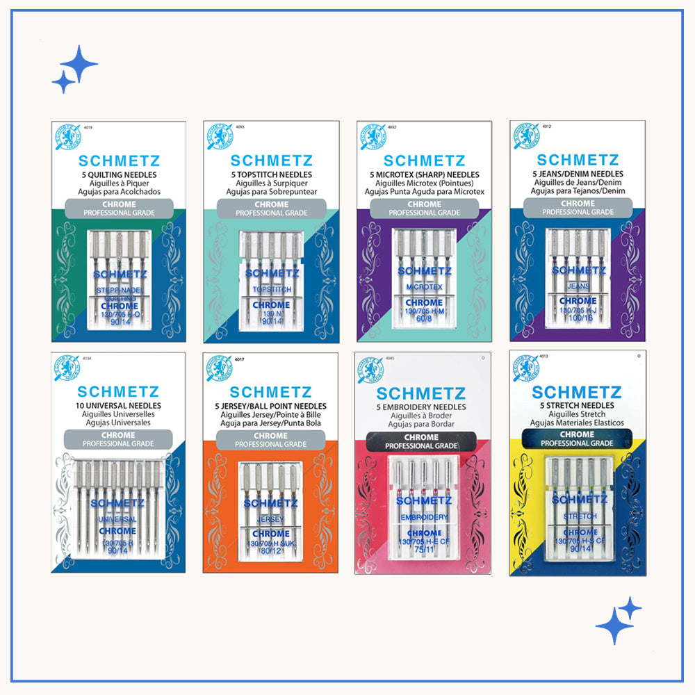 Schmetz Chrome Machine Needles