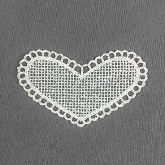 Scalloped Heart Appliques