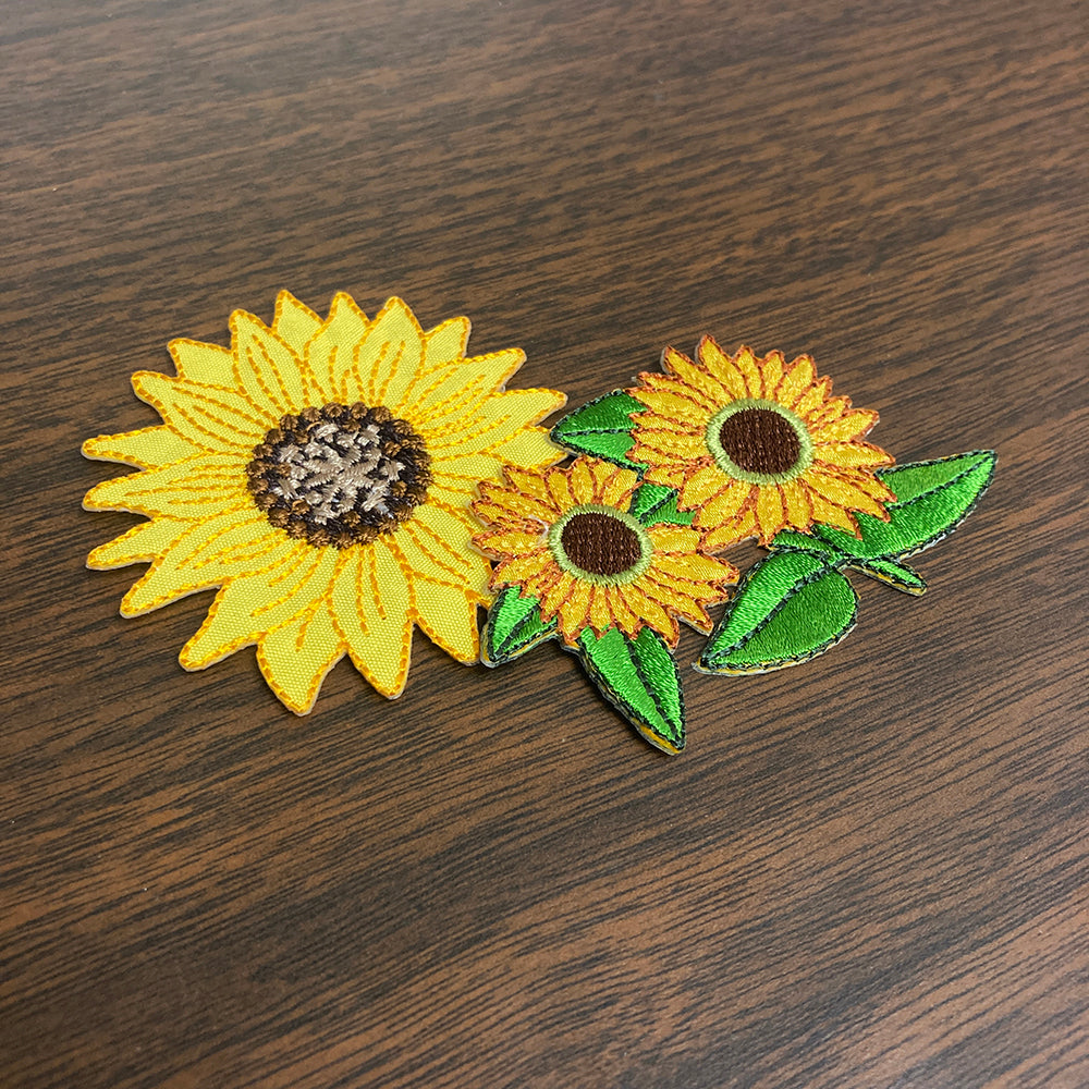 Sunflower Appliques- 2pk