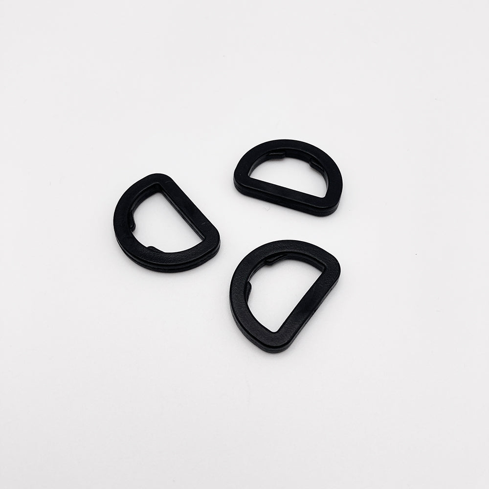 Nylon Notched D Rings