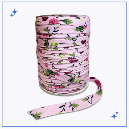 Floral Print Bias Tape