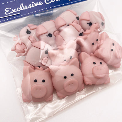 Little Piggies Button Mix