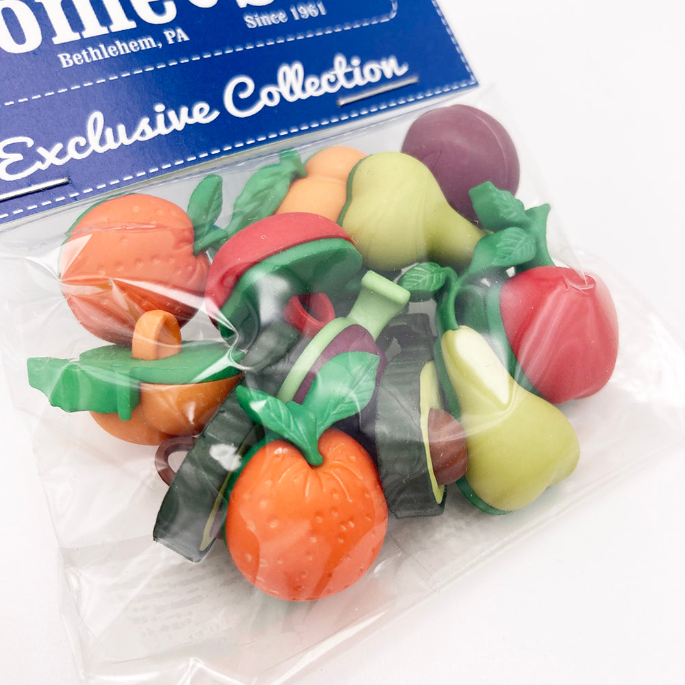 Fruit Basket Buttons