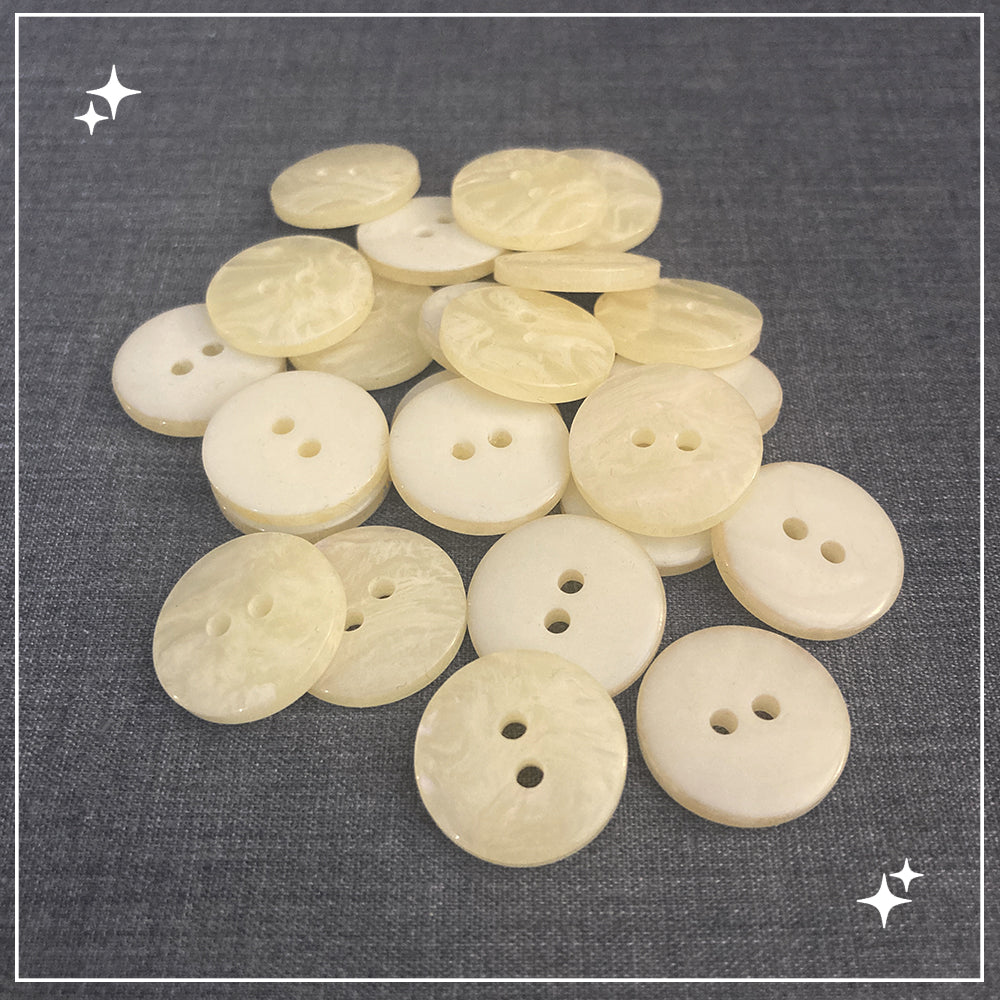 Ivory Apparel Buttons