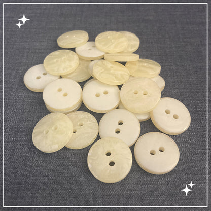 Ivory Apparel Buttons