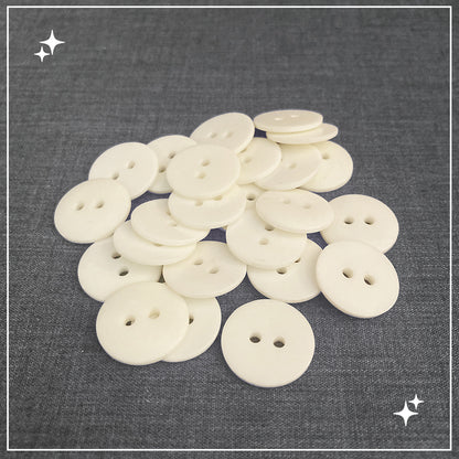 Ivory Apparel Buttons