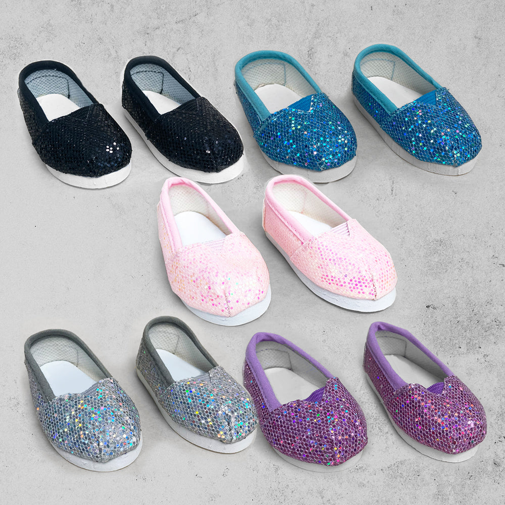 Glitter Slip Ons