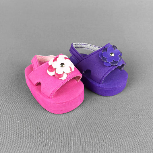 Foam Sandals with Flower Design