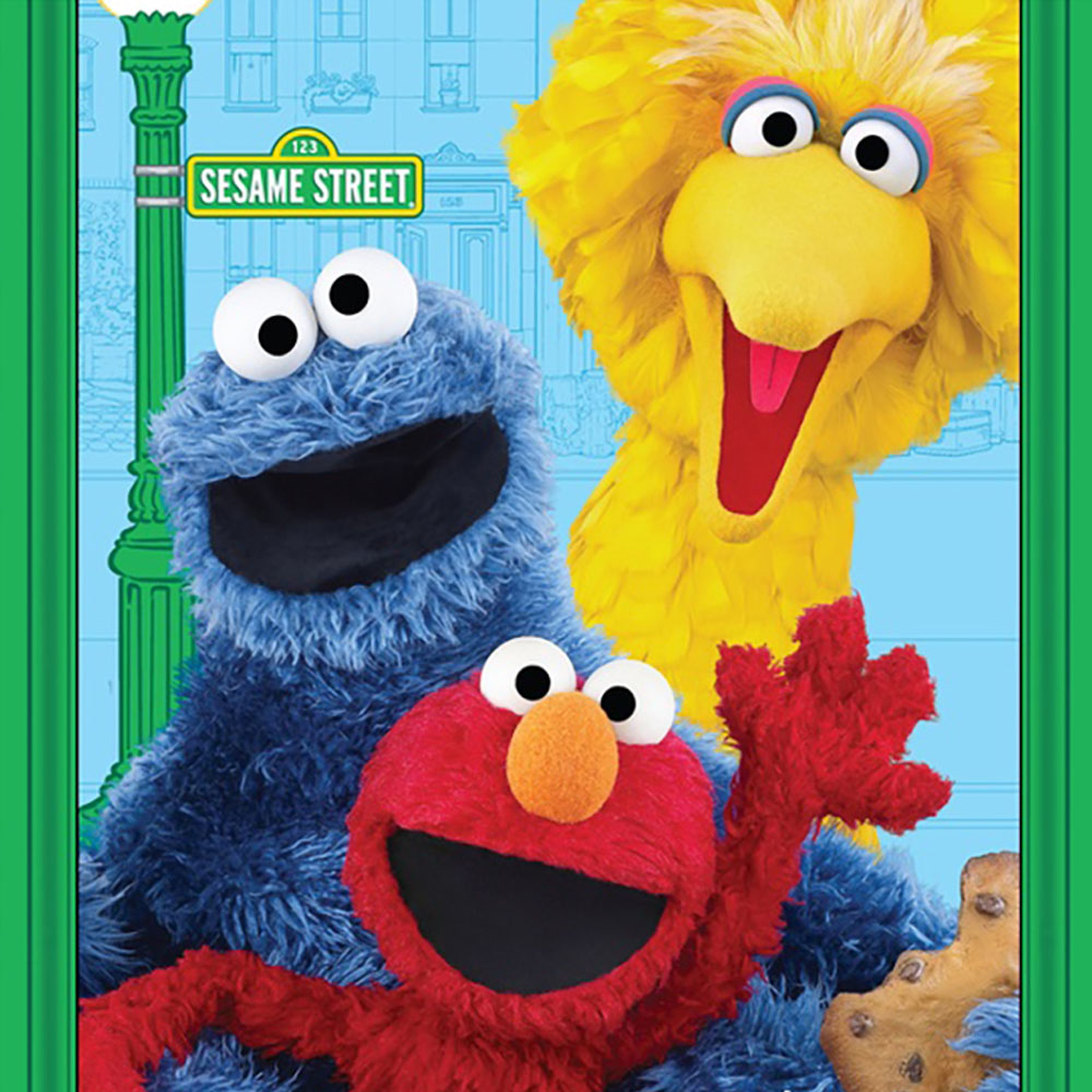 Sesame Street Characters 36" Fabric Panel