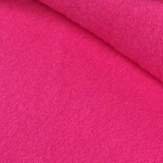72" Fuchsia Felt Fabric