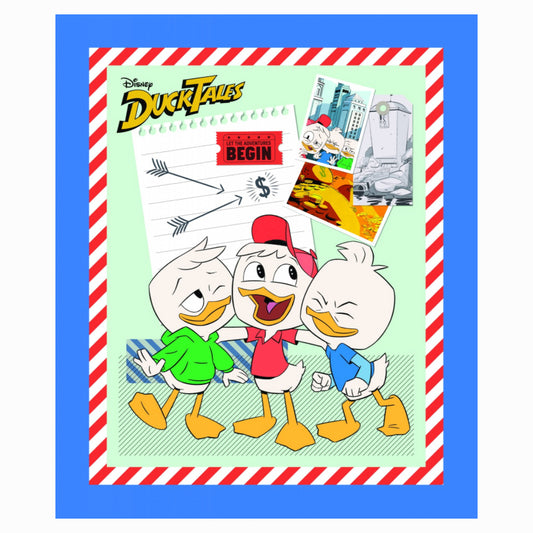 Ducktales Fabric Panel