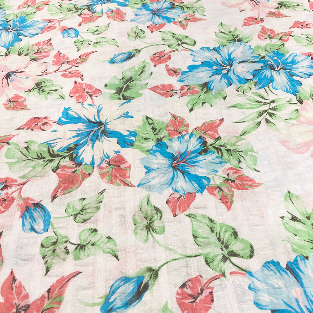 Seersucker Florals – Home Sew
