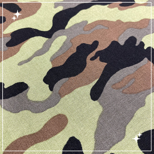 Camo Cotton Twill