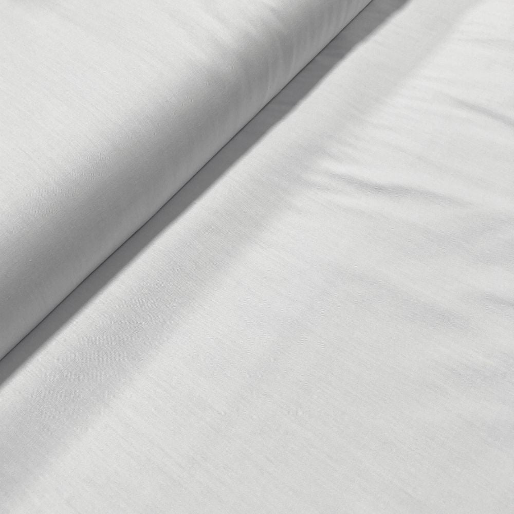 60" Super White Poly/Cotton Broadcloth Fabric