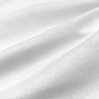 60" Super White Poly/Cotton Broadcloth Fabric