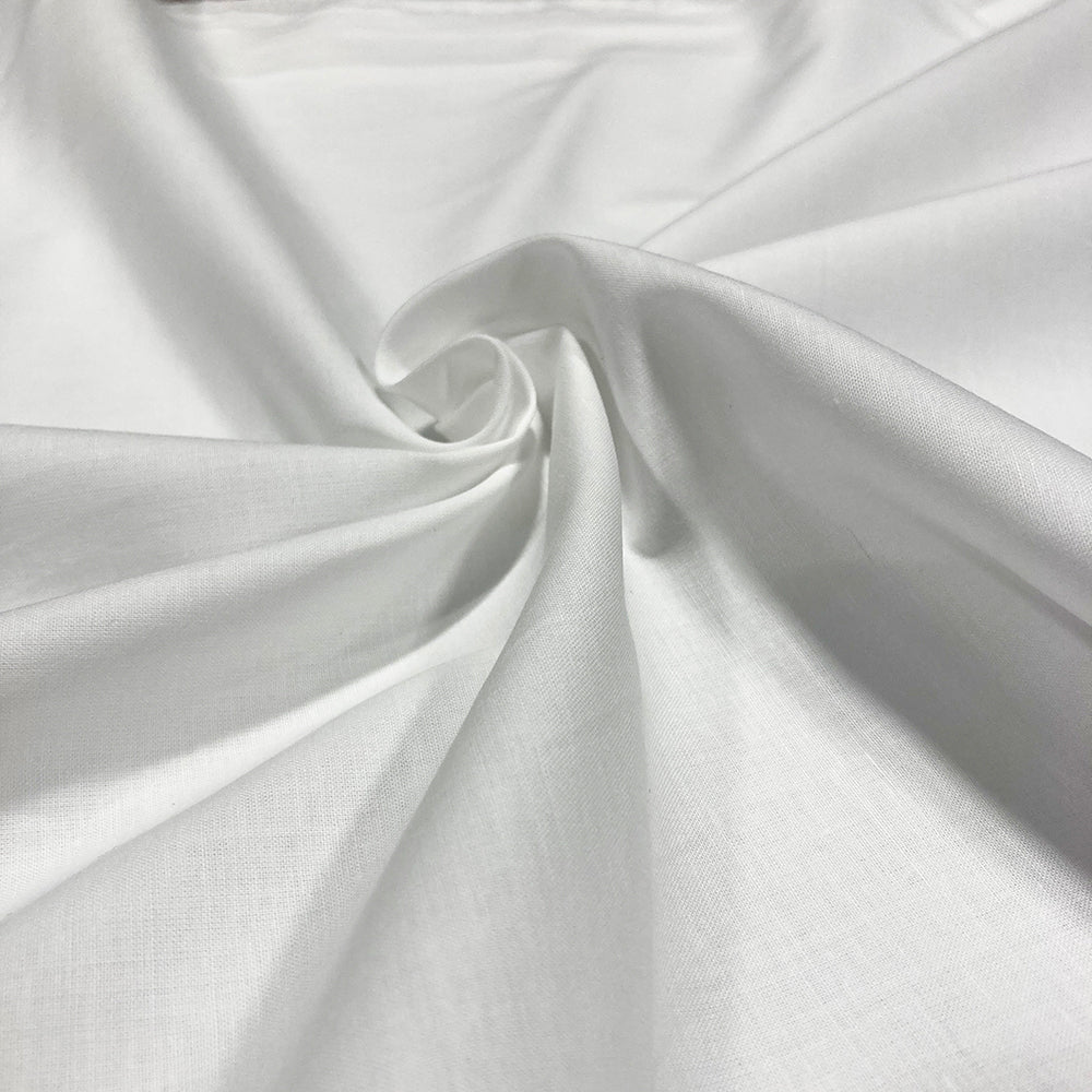 White Cotton Lawn – Home Sew