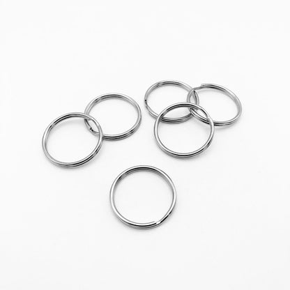 1" Steel Split Keyrings
