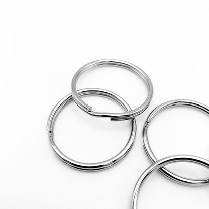 1" Steel Split Keyrings