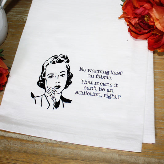 Screen Printed Kitchen Towel
