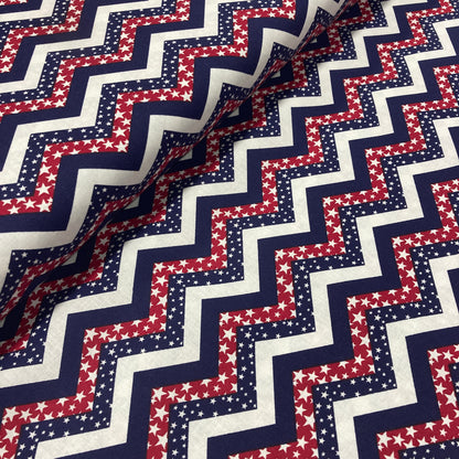 Cotton Patriotic Prints - Modern