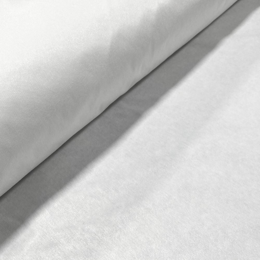 60" White Non-Woven Polyester Fabric