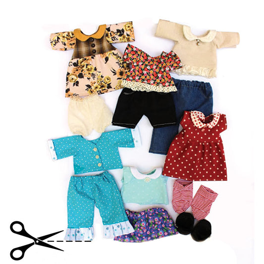 Make A Friend Doll's Wardrobe Pattern